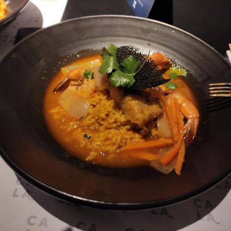 Hostal Restaurante Bar Cafeteria La Melchora 포사다스 외부 사진